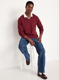 Image number 3 showing, Loose Fit Pique Polo