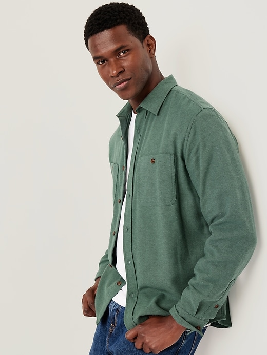 Image number 3 showing, Flannel Pocket Shirt