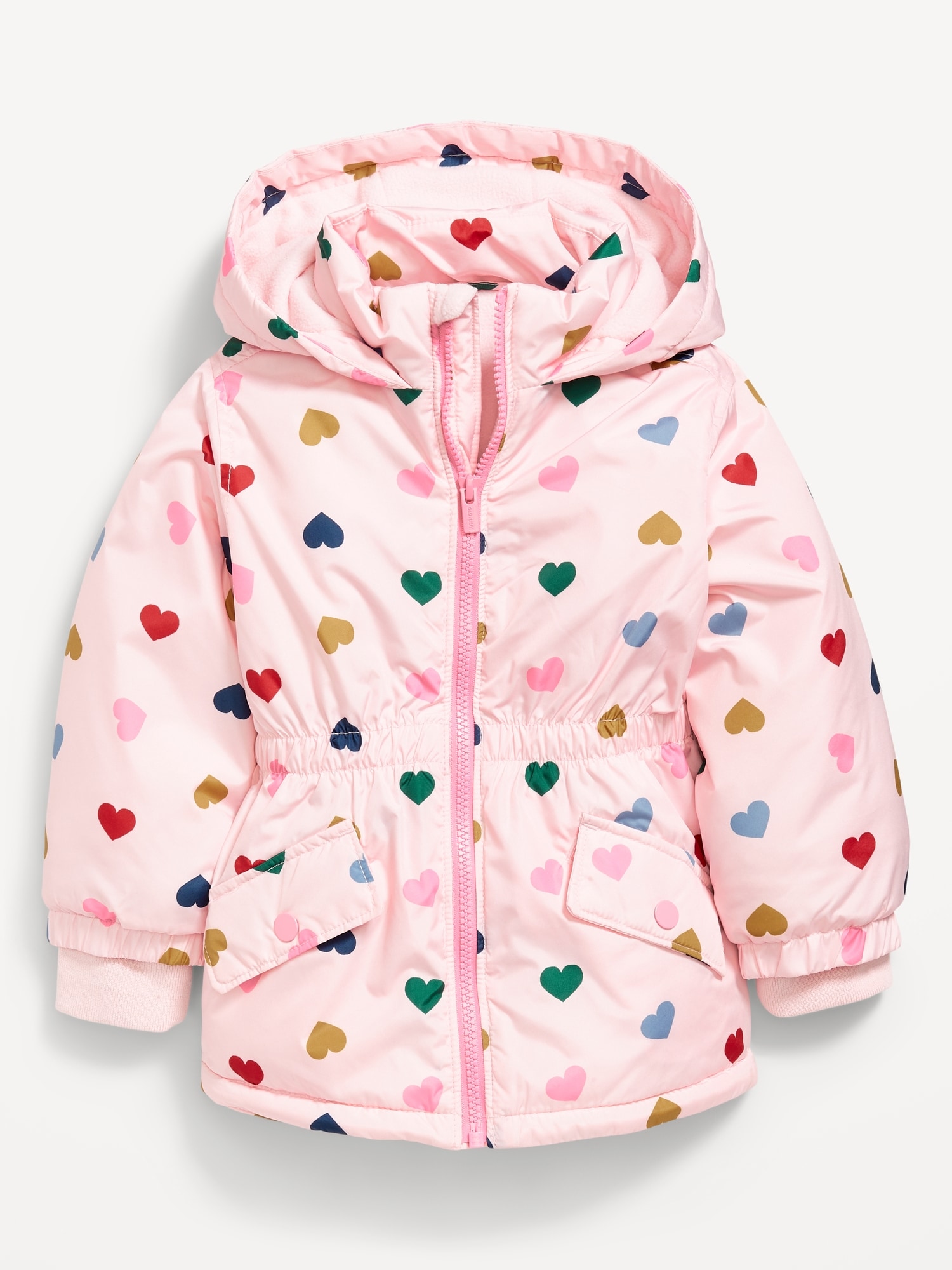 Water-Resistant Snow Jacket for Toddler Girls