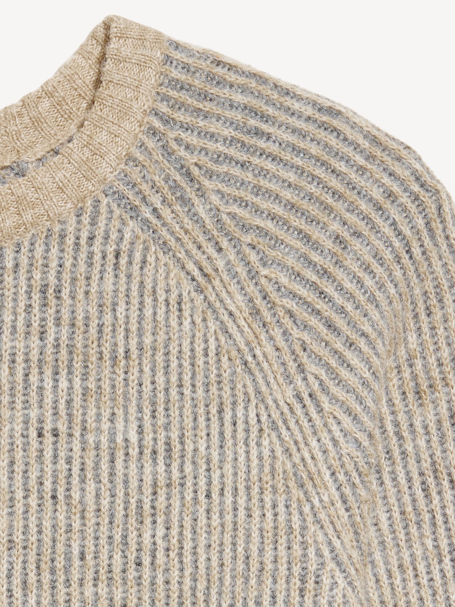 Wool-Blend Crew-Neck Sweater