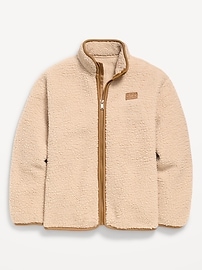 Image number 2 showing, Sherpa Zip-Front Jacket for Boys