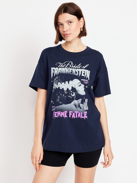 Oversized Frankenstein™ T-Shirt - In The Navy