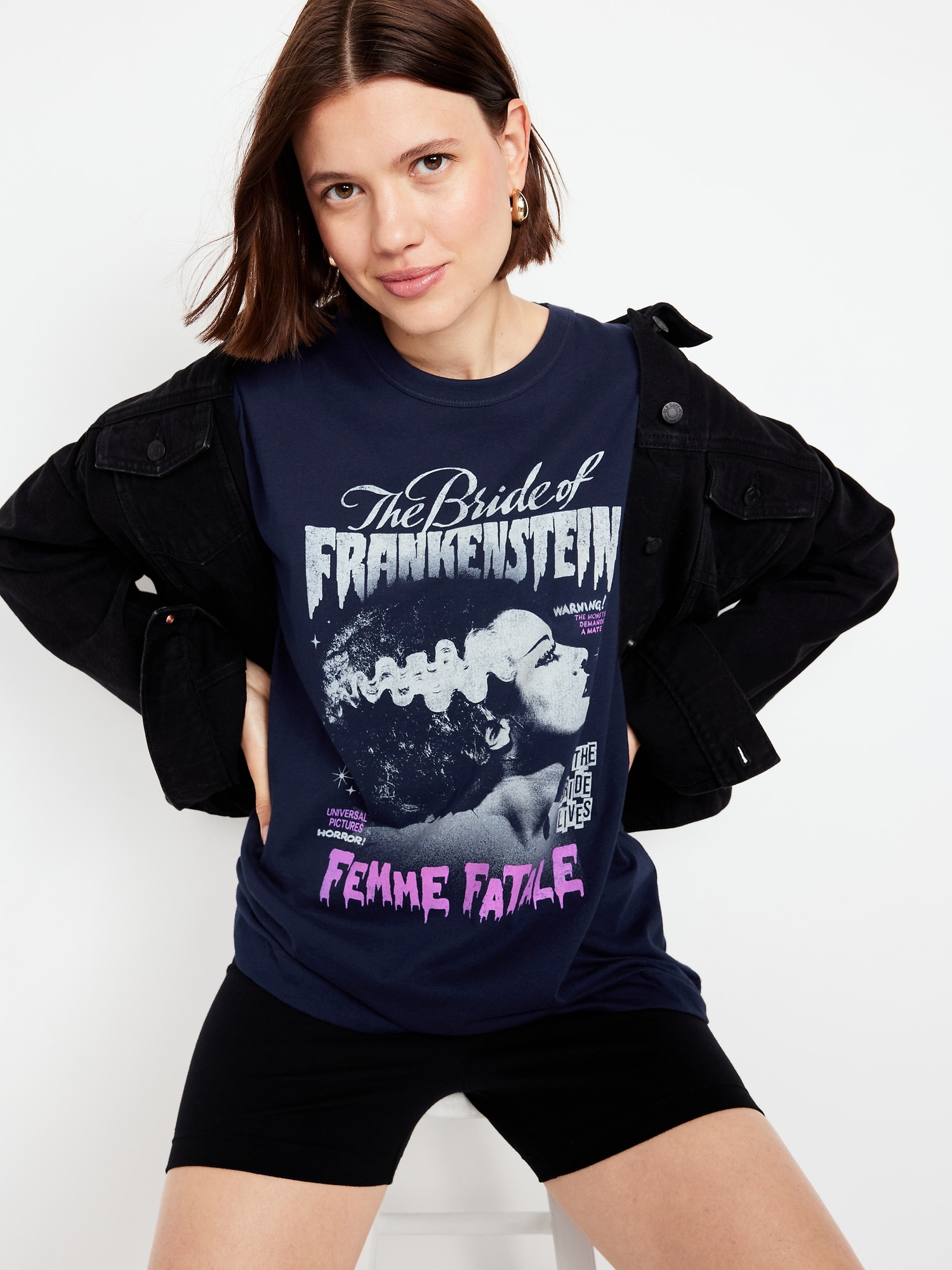 Oversized Frankenstein™ T-Shirt | Old Navy