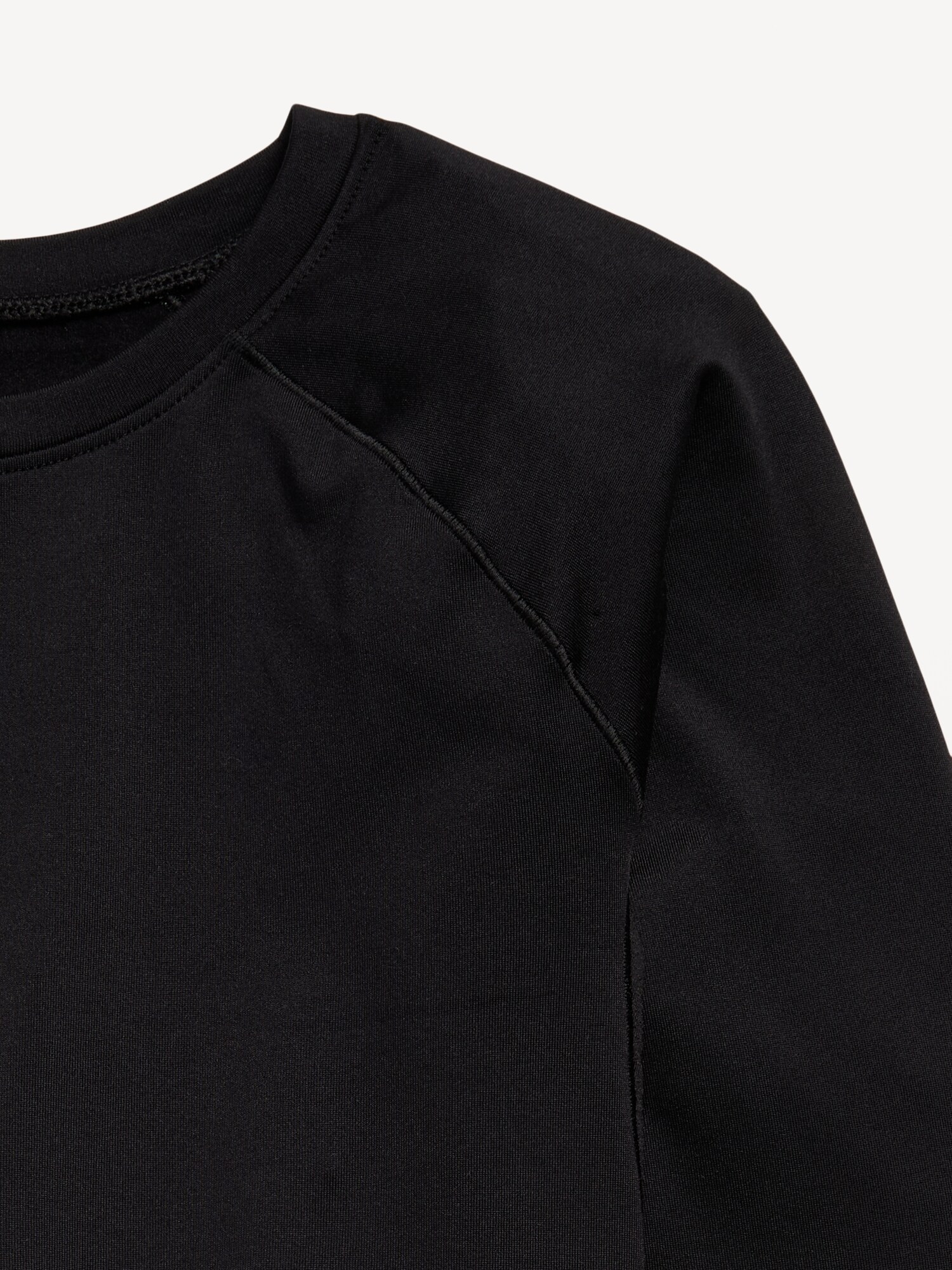 Футболка Old Navy UltraBase Long-Sleeve Performance T-Shirt для мальчиков, цвет: Чёрный — фото 3