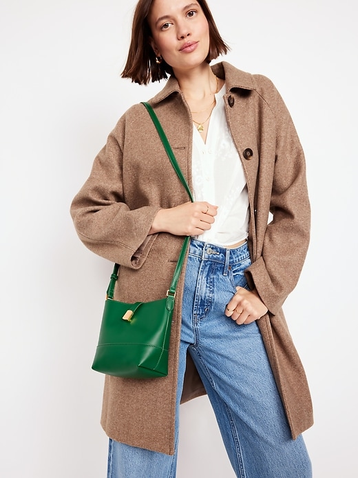 Image number 2 showing, Small Preppy Bucket Crossbody Bag