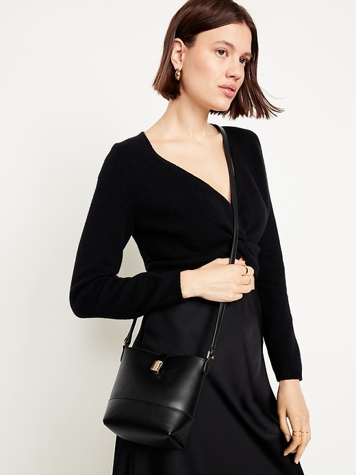 Image number 2 showing, Small Preppy Bucket Crossbody Bag