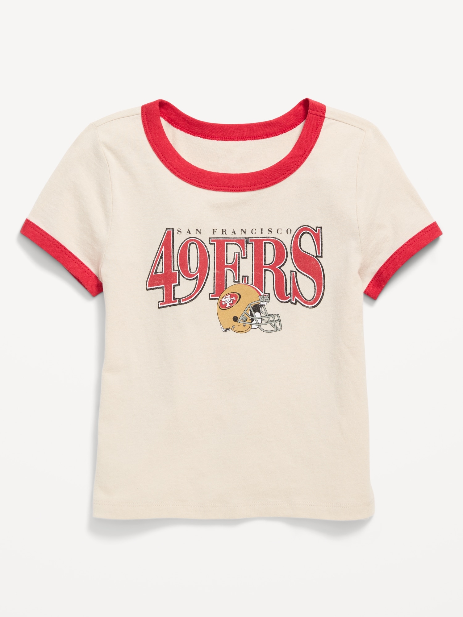 NFL™ San Francisco 49ers™ Fitted Graphic Ringer T-Shirt for
