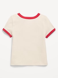 Image number 2 showing, NFL™ San Francisco 49ers™ Fitted Graphic Ringer T-Shirt for Girls