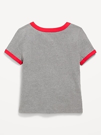Image number 2 showing, NFL™ Kansas City Chiefs™ Fitted Graphic Ringer T-Shirt for Girls