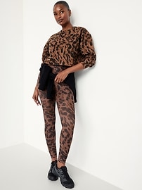 Image number 3 showing, Dynamic Fleece Oversized Crop Sweatshirt