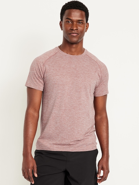 Slim Fit Seamless T-Shirt - Russet Moon