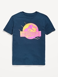 Image number 1 showing, Jurassic Park™ Gender-Neutral Graphic T-Shirt for Kids