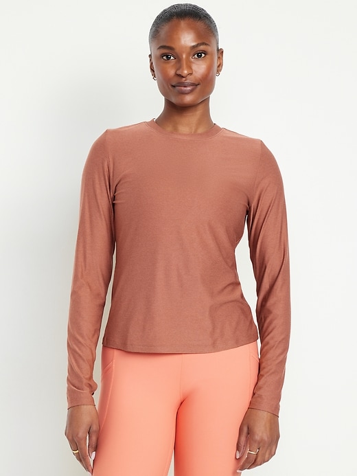 Image number 1 showing, CloudMotion Wrap-Back Top