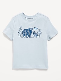 Image number 1 showing, Short-Sleeve Unisex Graphic T-Shirt for Toddler