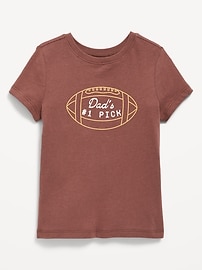 Image number 1 showing, Short-Sleeve Unisex Graphic T-Shirt for Toddler