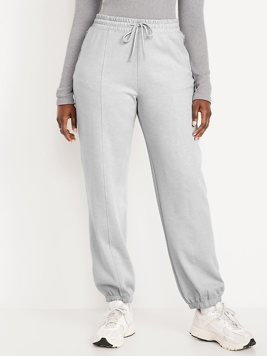 Image number 4 showing, High-Waisted Dynamic Fleece Sweatpants