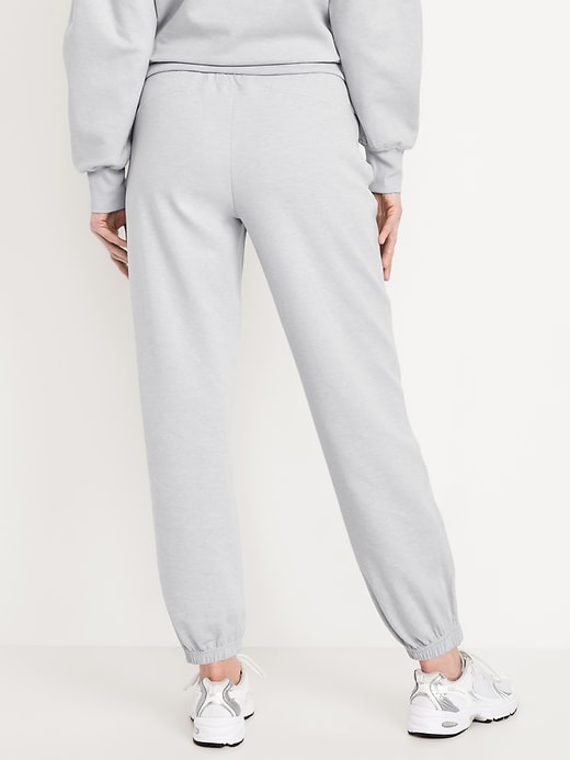 Image number 2 showing, High-Waisted Dynamic Fleece Sweatpants