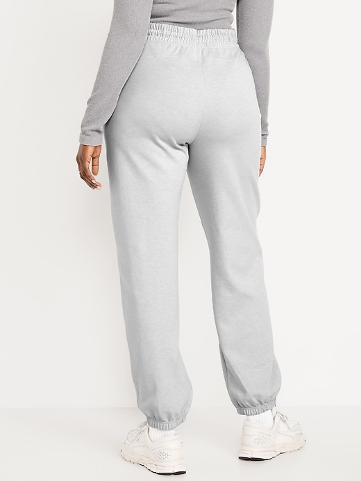 Image number 5 showing, High-Waisted Dynamic Fleece Sweatpants