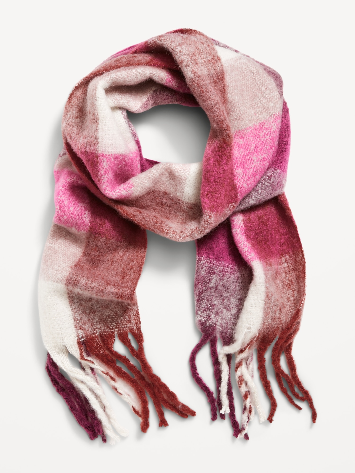 Brushed Fringed Scarf