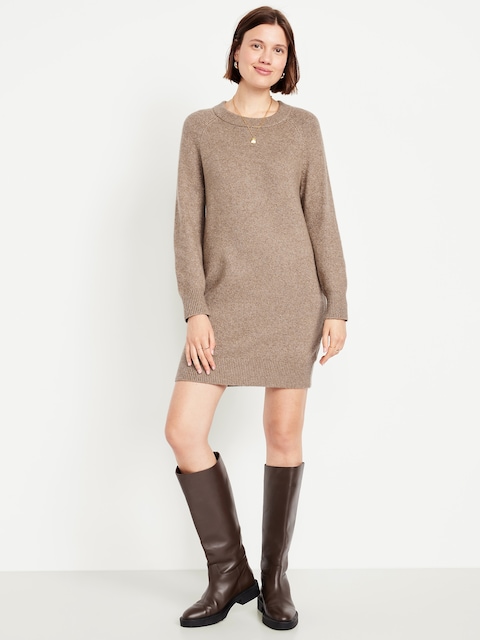 SoSoft Mini Sweater Dress - Driftwood Heather