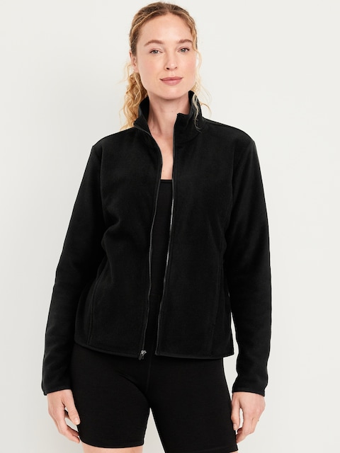 Performance Microfleece Full-Zip Jacket - Black Jack