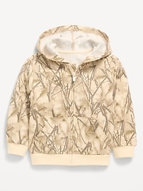 Image number 1 showing, Favorite Fleece Oversized Zip Hoodie for Toddler Boys