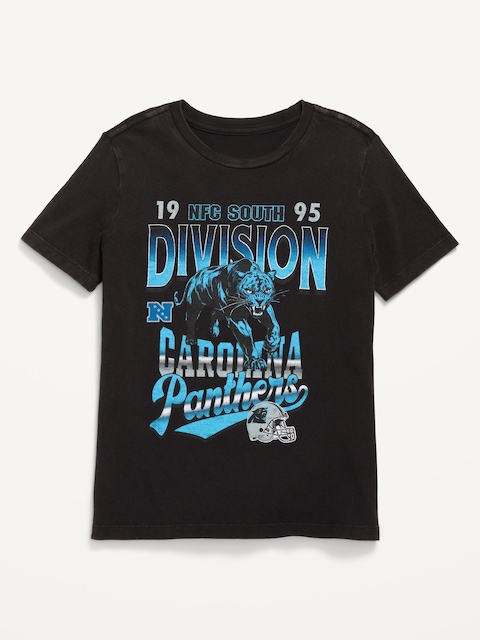 Carolina Panthers Gender-Neutral Graphic T-Shirt for Kids - Carolina Panthers