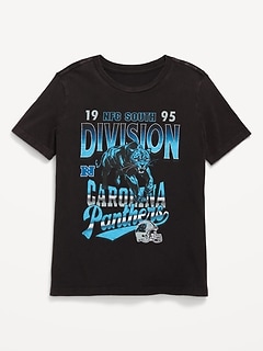 Carolina Panthers Gender-Neutral Graphic T-Shirt for Kids