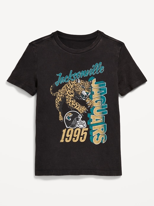 Image number 1 showing, NFL™ Jacksonville Jaguars™ Gender-Neutral Graphic T-Shirt for Kids