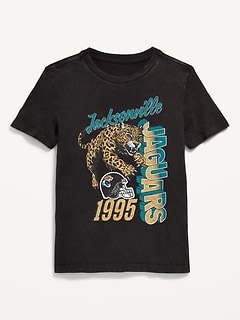 Jacksonville Jaguars Gender-Neutral Graphic T-Shirt for Kids