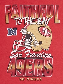 Image number 2 showing, NFL™ San Francisco 49ers™ Gender-Neutral Graphic T-Shirt for Kids
