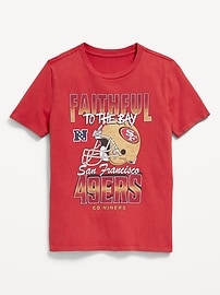 Image number 1 showing, NFL™ San Francisco 49ers™ Gender-Neutral Graphic T-Shirt for Kids