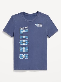 Image number 1 showing, NFL™ Detroit Lions™ Gender-Neutral Graphic T-Shirt for Kids