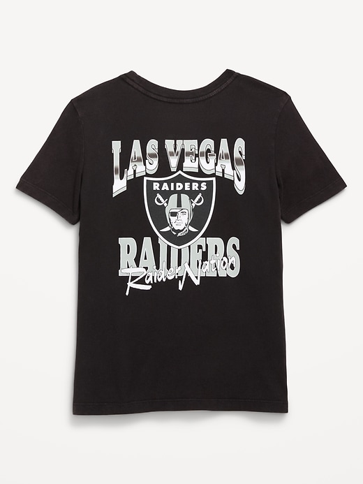Image number 2 showing, NFL™ Las Vegas Raiders™ Gender-Neutral Graphic T-Shirt for Kids