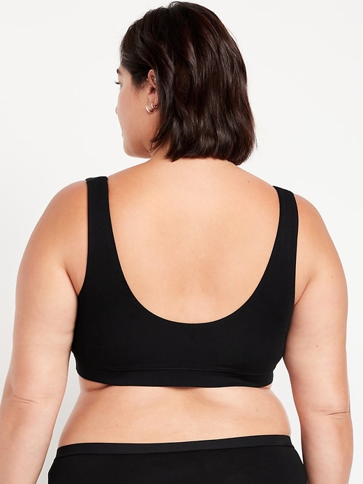 Image number 7 showing, Ruched Cotton Bralette
