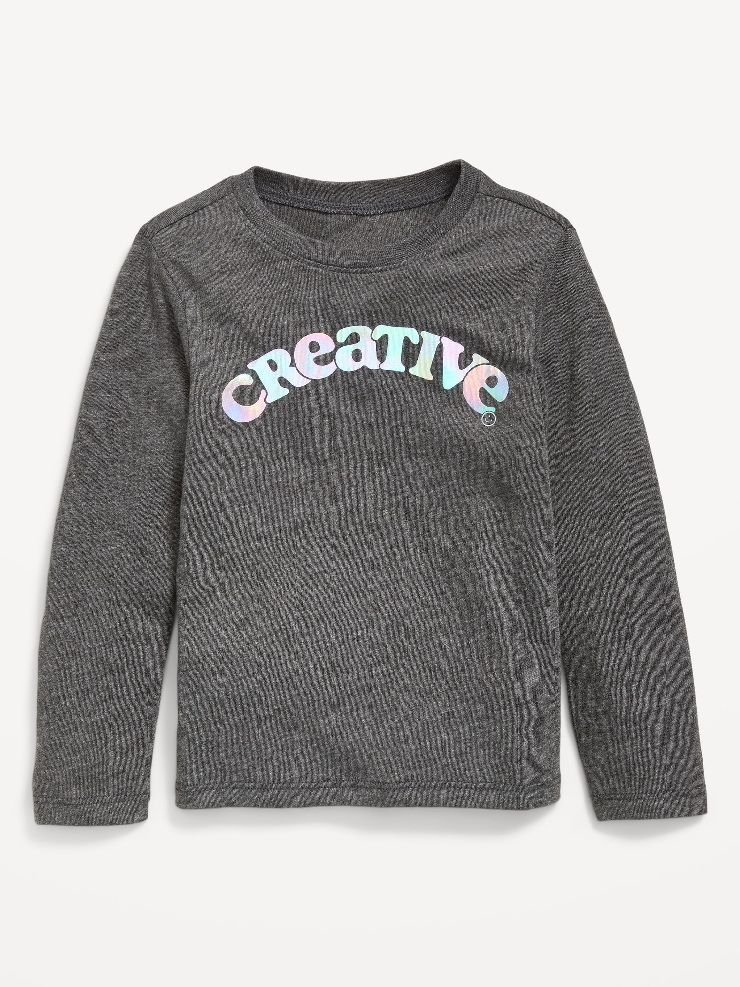 Long-Sleeve Graphic T-Shirt for Toddler Girls