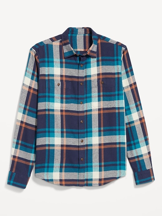 Image number 4 showing, Plaid Flannel Pocket Shirt