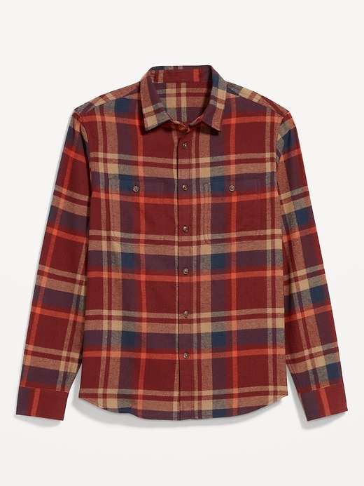 Image number 4 showing, Plaid Flannel Pocket Shirt