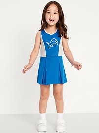 Image number 1 showing, NFL™ Detroit Lions™ Graphic Mesh Dress for Toddler Girls
