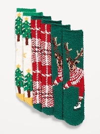 Image number 1 showing, 3-Pack Cozy Socks for Men