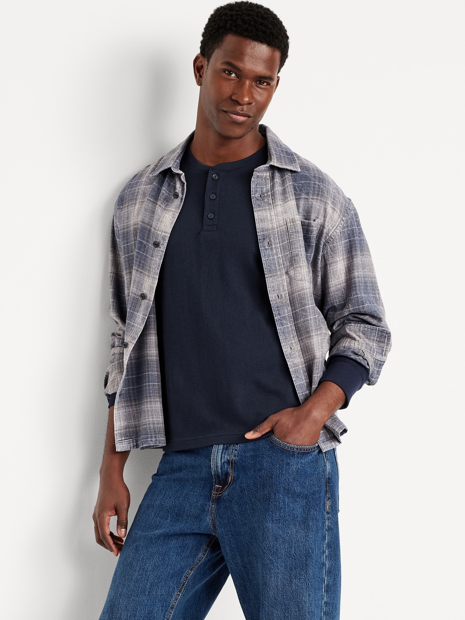 Waffle Henley T-Shirt