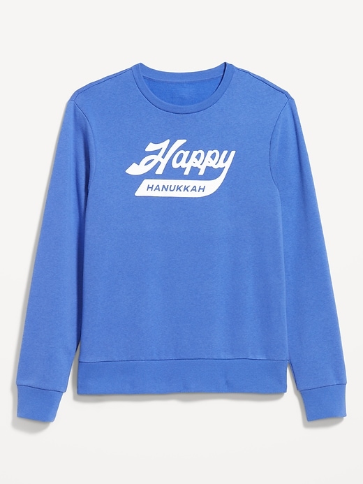 Printed Sherpa Quarter-Zip Pullover