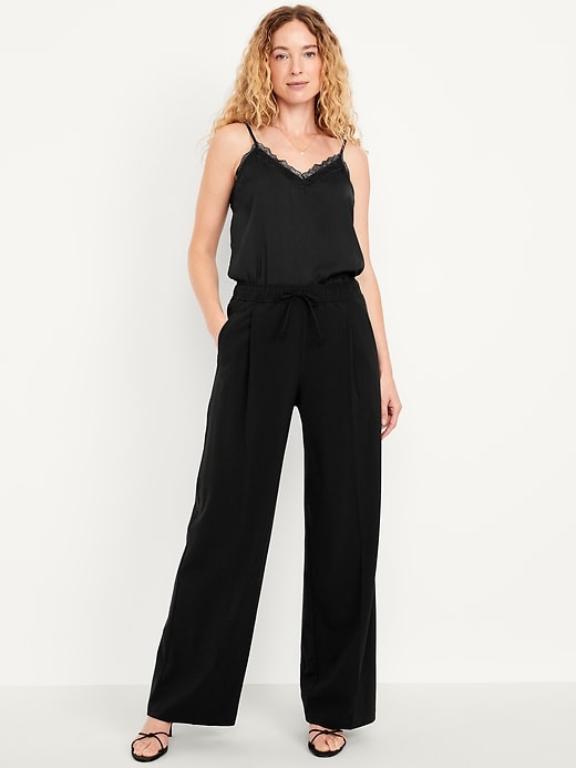 Image number 1 showing, High-Waisted Billie Wide-Leg Trouser