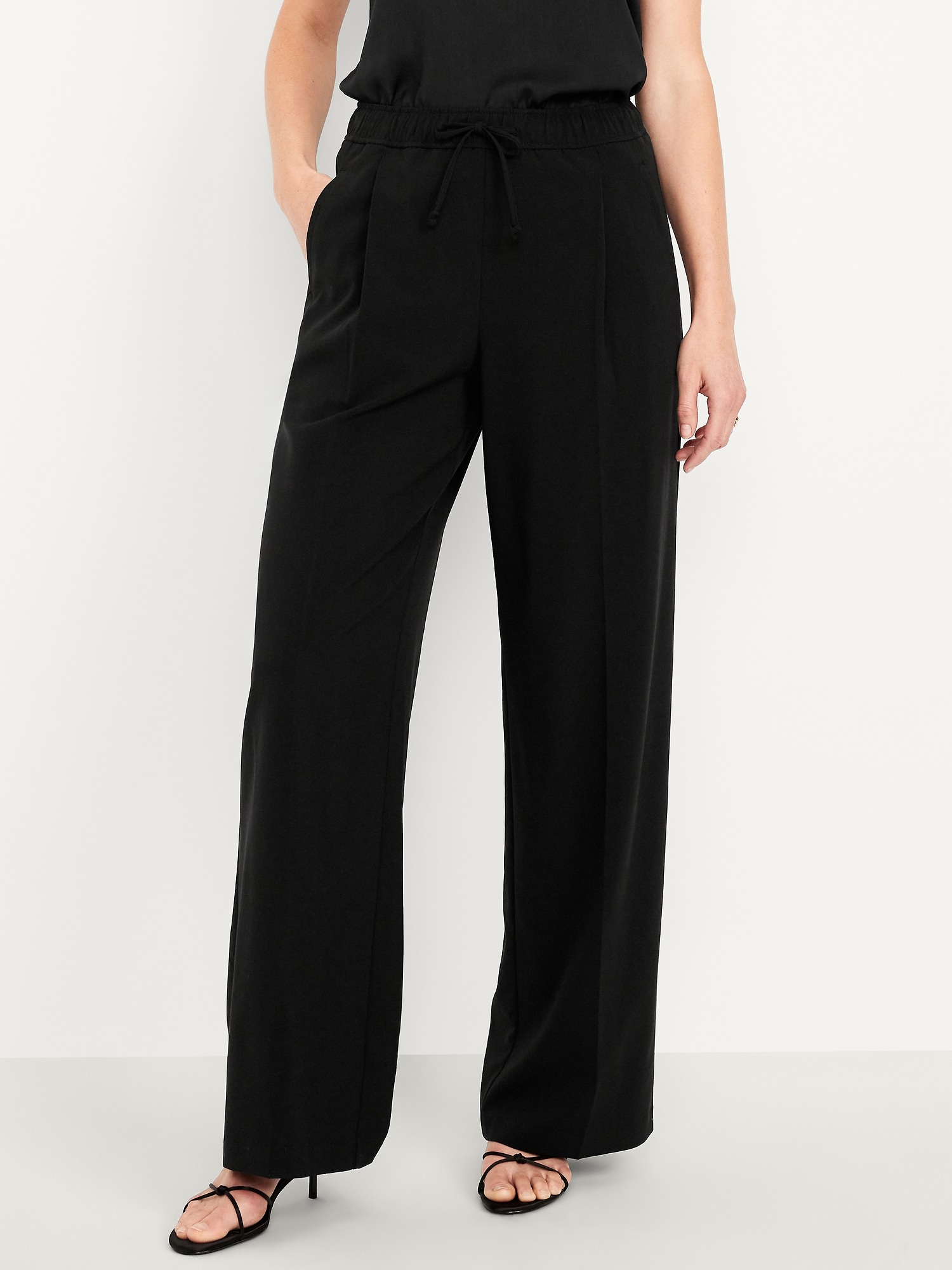 High-Waisted Billie Wide-Leg Trouser