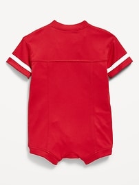Image number 2 showing, Football Jersey One-Piece Romper for Baby
