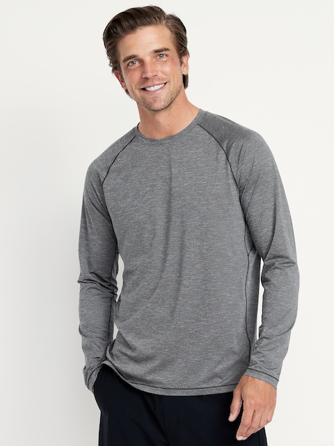 Performance Vent Long-Sleeve T-Shirt - Cinder Smoke