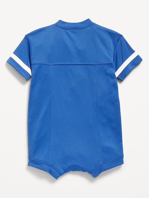 Image number 2 showing, Football Jersey One-Piece Romper for Baby