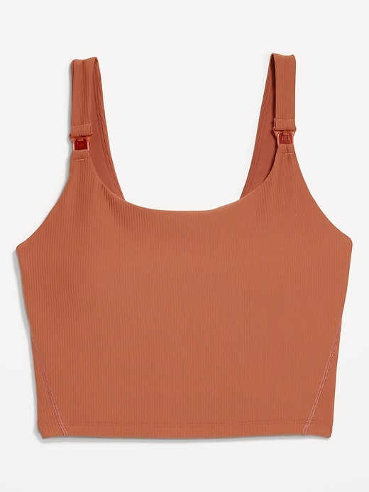 Image number 3 showing, Maternity PowerSoft Rib Nursing Sports Bra