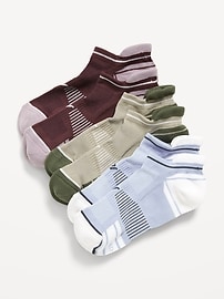 Image number 1 showing, Running Ankle Socks 3-Pack for Women