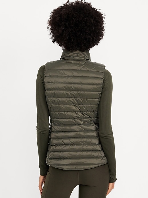 Image number 2 showing, Water-Resistant Packable Puffer Vest